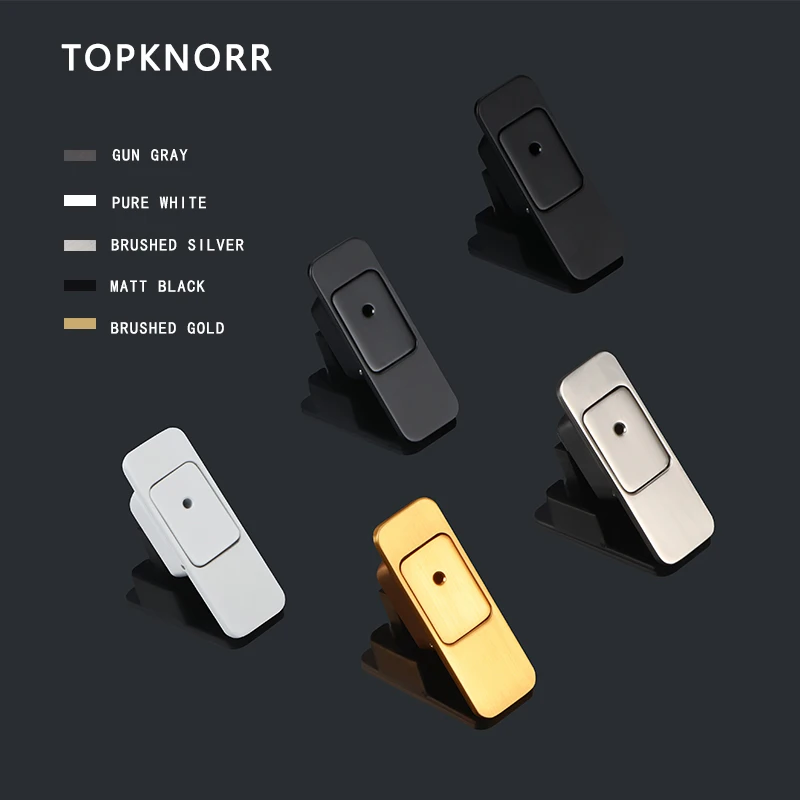 Invisible Magnetic Hidden Latch Wooden Door Anti-theft Door Concealed Hidden Latch Double Mother Silent
