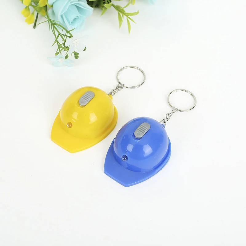 

1Pc Portable Keychain Pendant Gift Mini LED Helmet Shape Beer Bottle Opener Kitchen Tool Accessories