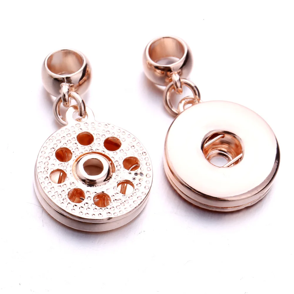 20pcs/lot Interchangeable DIY Accessories Charms Snap Buttons 18mm Snap Jewelry Finding For Make Snap Button Bracelets Necklace