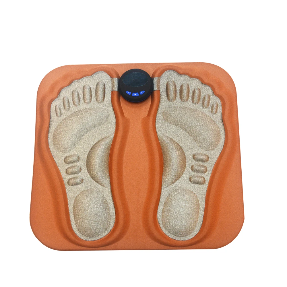 EMS Electric Foot Stimulator Massager, Folding Portable Electric Massage Mat, Full Automatic Circulation Massager Body Machine