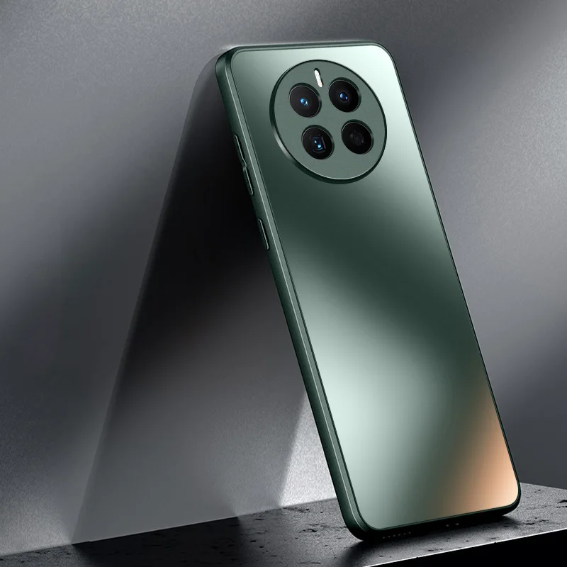 Custodia protettiva rigida in silicone Celular Glitter AG per Huawei Mate 60 50 Pro mate 40 30 pro Pure Matte Frosted_voghion.com