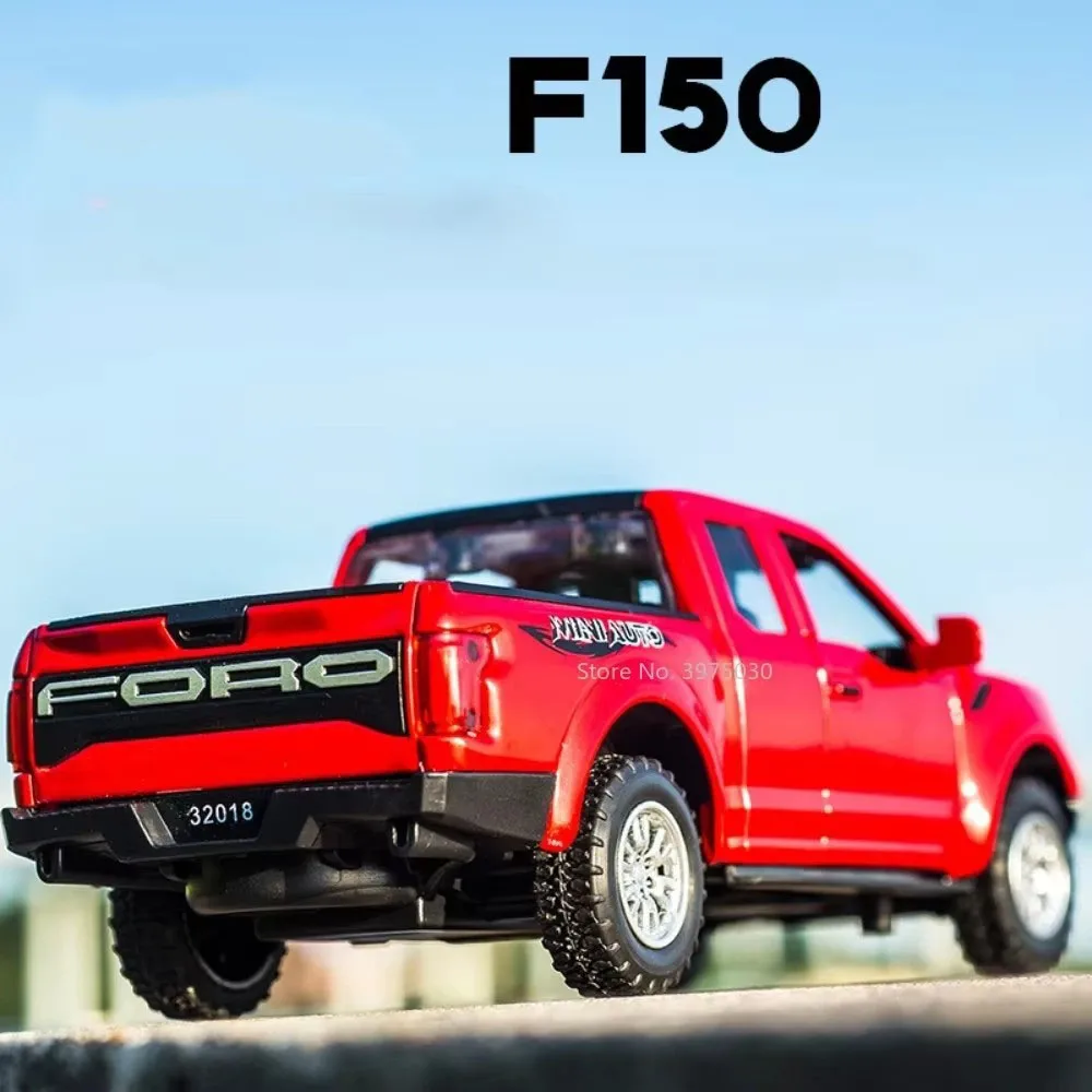 Ford F-150 1/32スケール 1:32 Scale Alloy Model Car Raptor F150 Pickup Diecast Metal