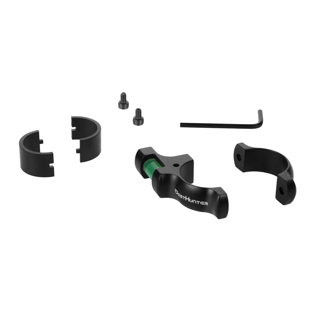 WestHunter Rifle Scope Bubble Level 25.4mm/30mm Anti Cant Spirit Level Tactical Sight Mount Rings Adapter Hunting Accessories scope bubble level