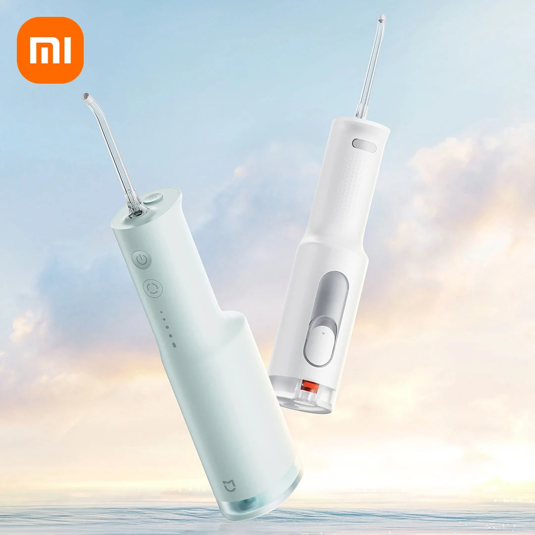Xiaomi mijia elétrica irrigação oral f300 meo703 portátil dentes