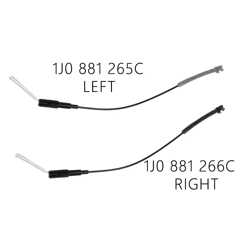 Car Seat Cable for Audi A3 S3 VW Beetle Clasico Jetta GOD Golf Beetle PASSAT Golf 1J0881265B 1J0881266B 1J0 881 265 B 266 B