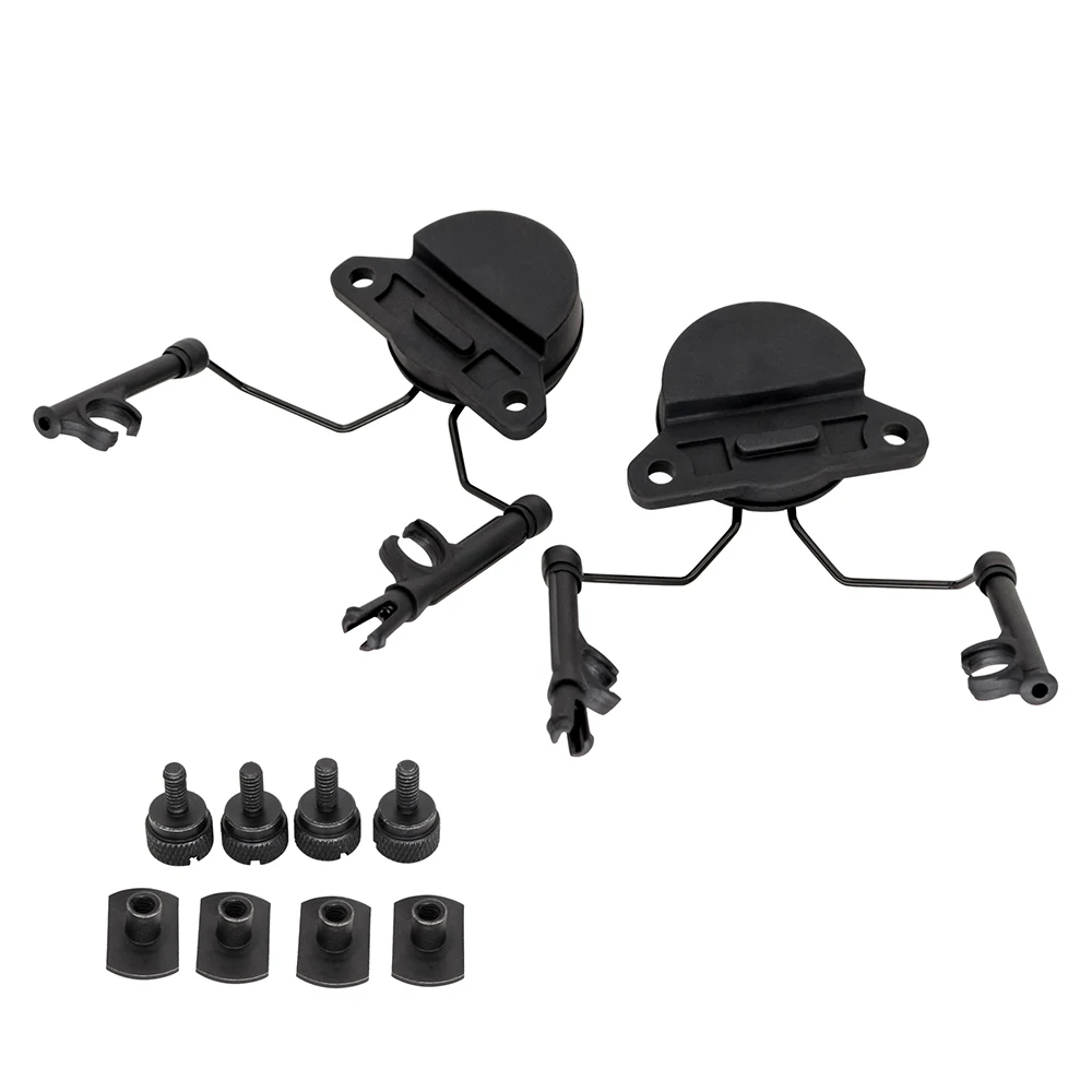 Tac-sky Comtac i ii Iii Headconjunto Tático Compatível com Wendy Exfil Capacete Tático Ferroviário Adaptador ts