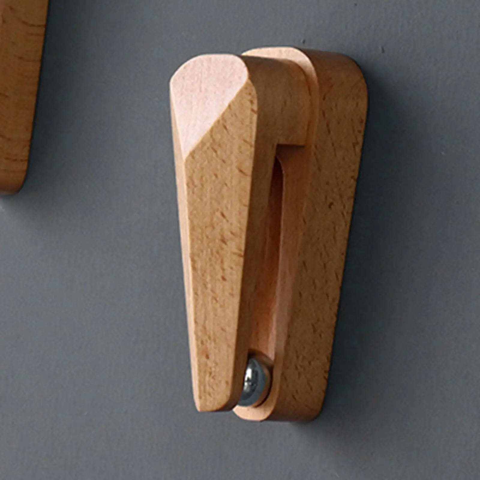 Self Adhesion Towel Hook,Towel Holder Towel Pegs Hanging Kitchen Towel Rack Wood Towel Clips for Laundry, Dish Towel,Blankets