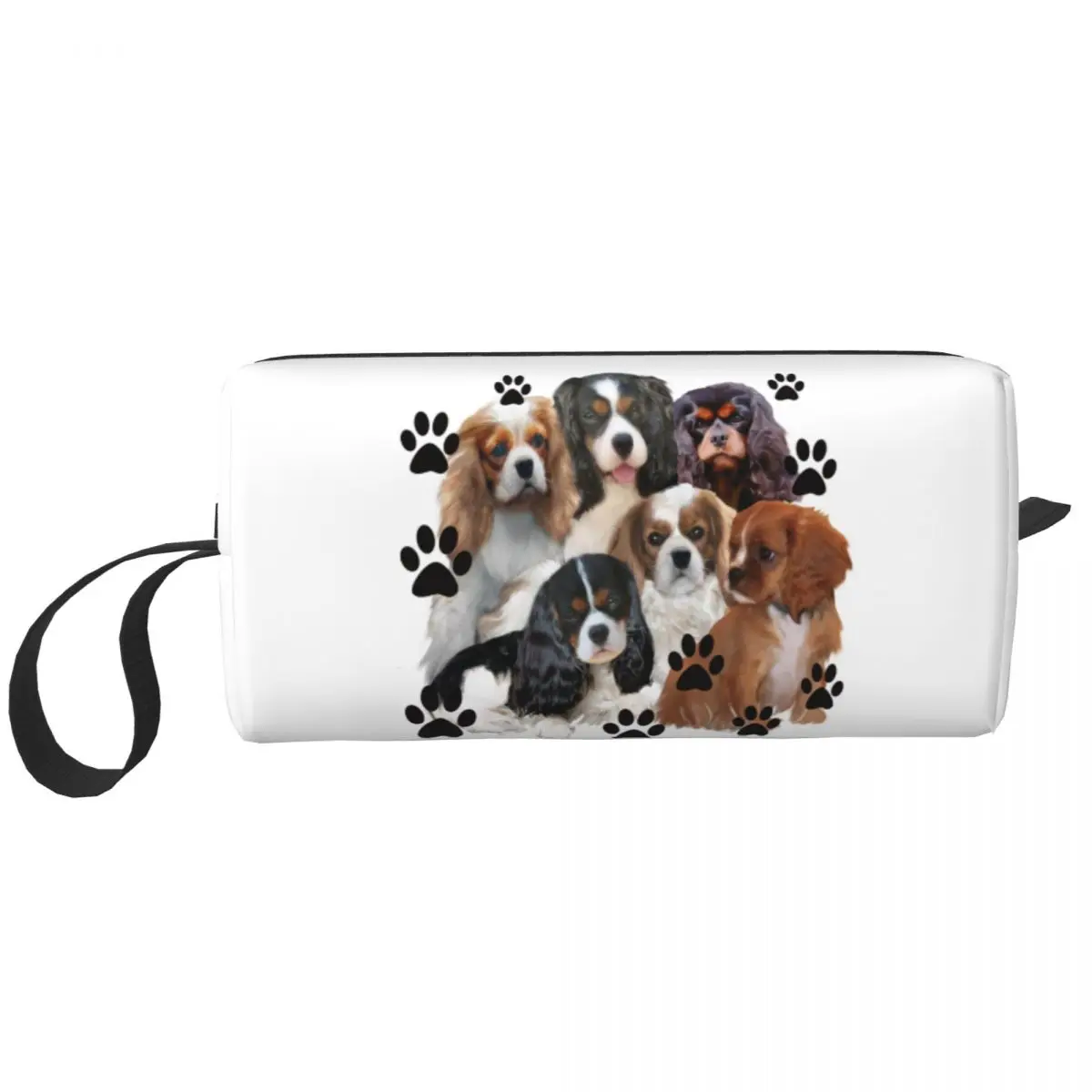 

Косметичка для семьи Cavalier King Spaniel, женская модная вместительная косметичка для собак
