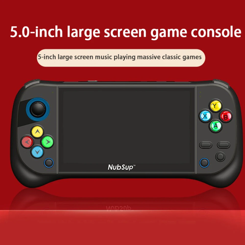 

Retro 5.0 Inch Handheld Game Console Gamepad Large Screen Supports For Nostalgic GBA Game Console Built-in Thousand Free Games