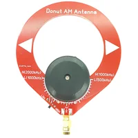 MALACHITE Donut Medium Wave 500-2000KHz Shortwave 4M-24MHz Antenna AM MW/SW Antenna Mini Ring Antenna TOP3M9037 Signal Amplifier 2
