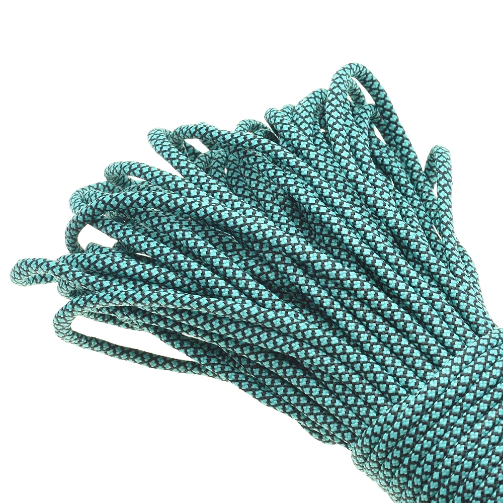 1 Stücke 100FT 550 Paracord Fallschirmschnur Lanyard Mil Spec Typ III 7 Strang Kern Für Klettern Camping Schnallen Armband – Detail 17