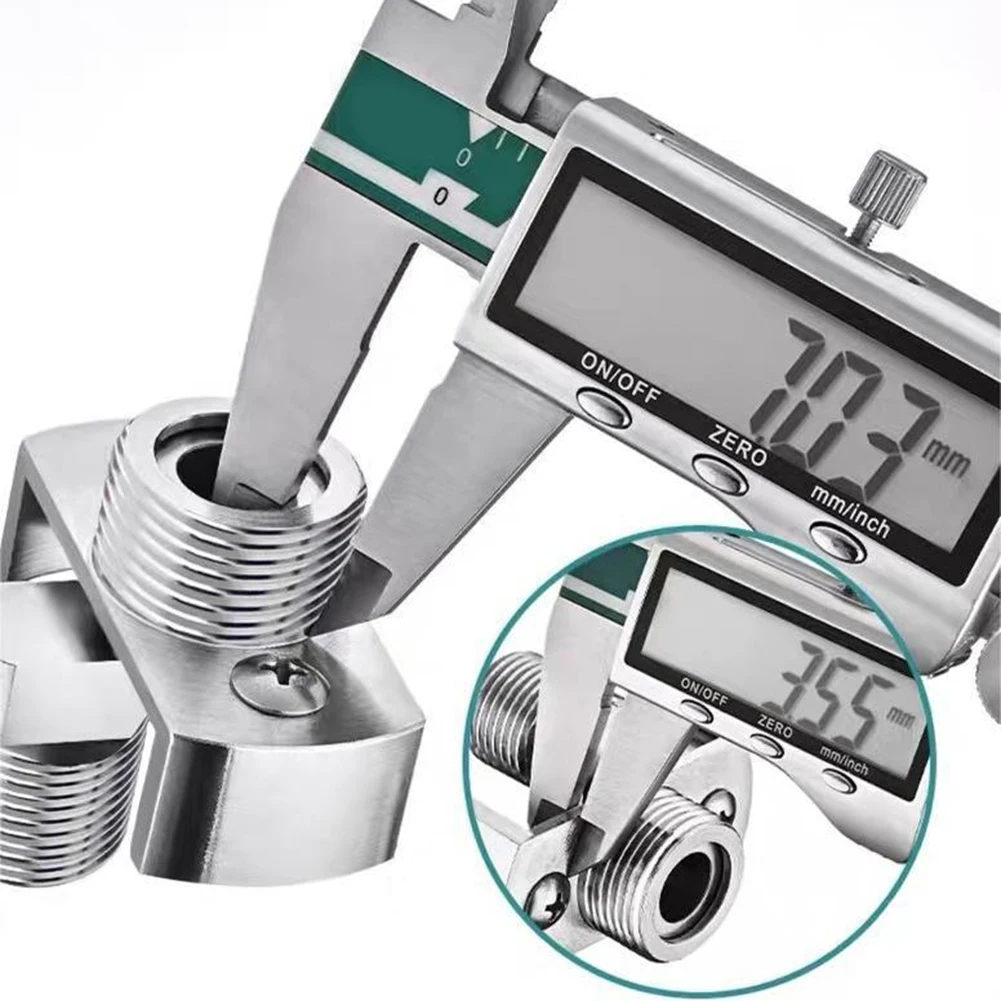 40Degree Adjustable Faucet Angled Curved Foot Eccentric Screw Corner Tap Adapter Shower Conversion Foot Corrector Accessories faucet adapter