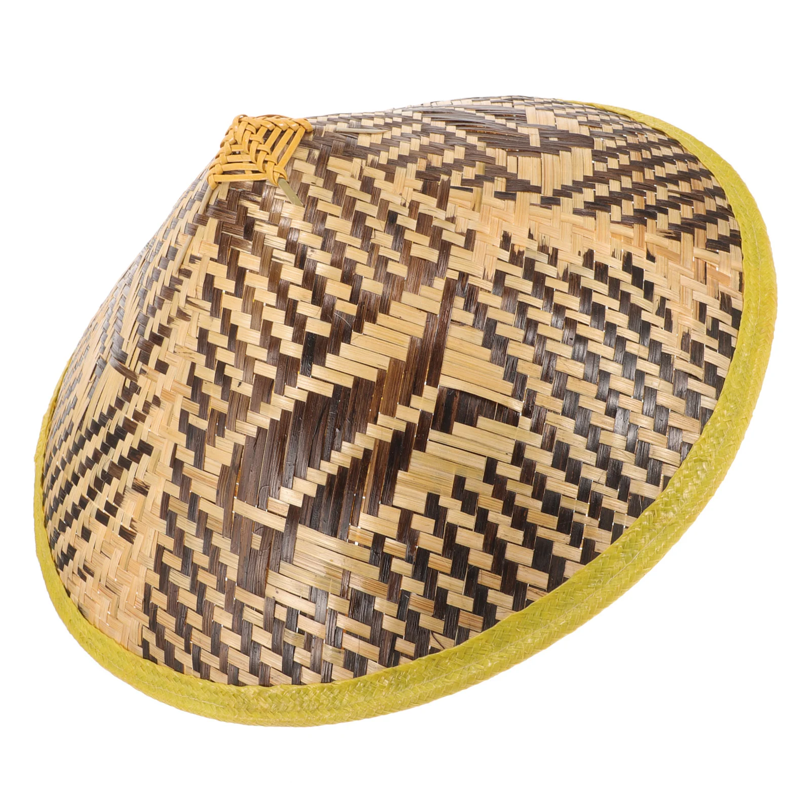 

Straw Hat Chinese Traditional Rain Caps Cosplay Bamboo Woven Hats For Decor Oriental Clothing