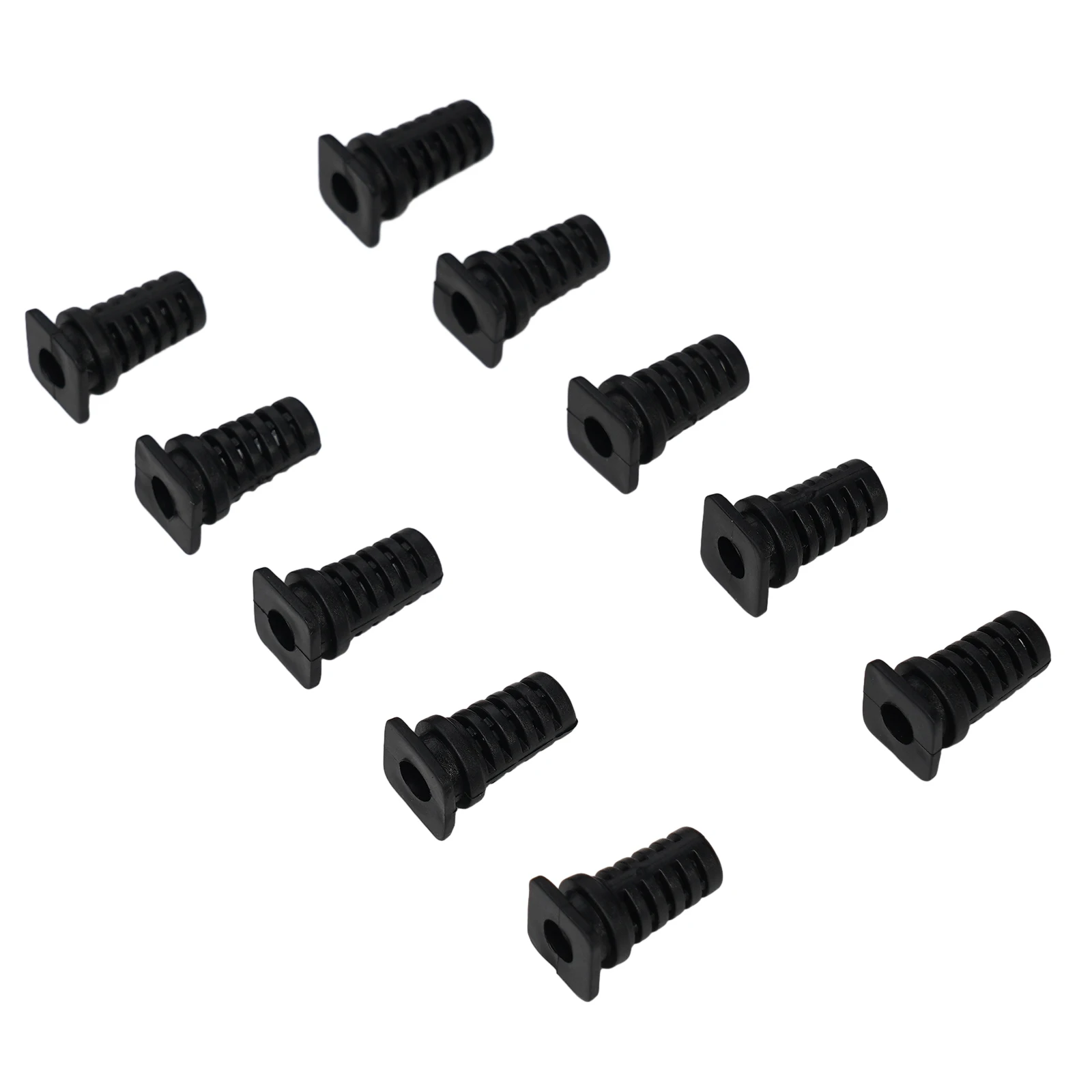 Cable Gland Connector 10pcs Rubber Cable Sleeve Strain Relief Cord For Aviation Plugs Electric Tools Protection Wire Cover