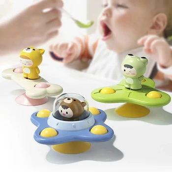 Suction Cup Rotating Baby Rattle Toy 1
