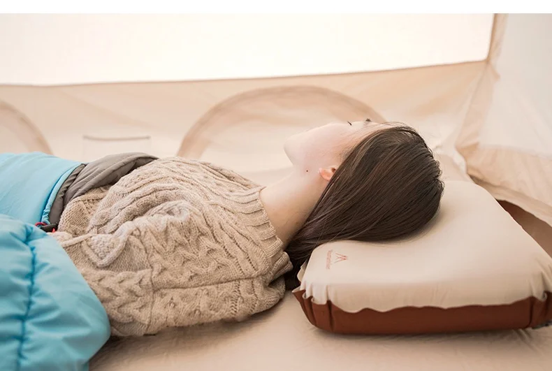 Description Picture 6 of itemMountainhiker Portable Self-Inflatable Camping Pillow 3D Ultralight Sponge Small Pillow Home Outdoor Camping Travel Pillow