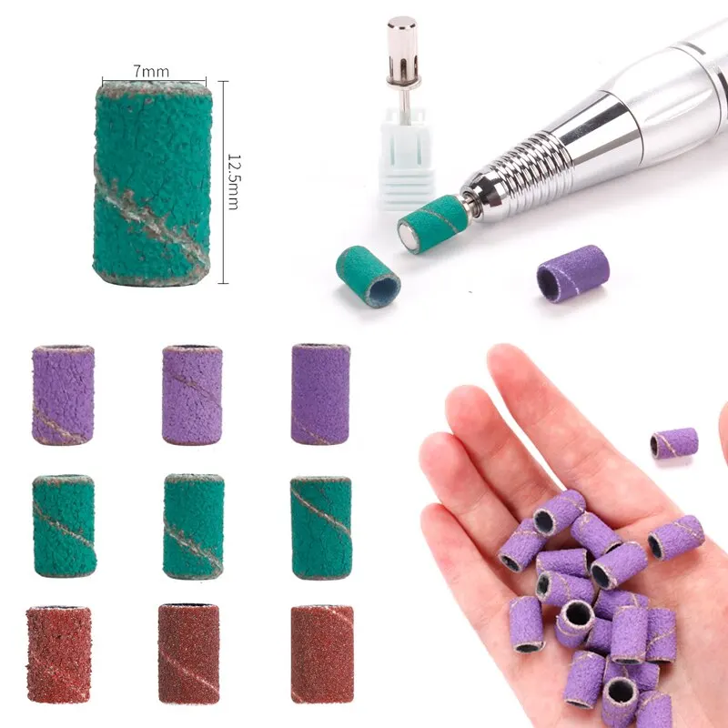 Nail Sanding Electric Drill Bits for Gel and Acrylic Polish Removal