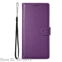 Retro Fruit Color Series Flip Wallet Leather Phone Cover with Card Holder - OPPO A55S 5G (PURPLE)