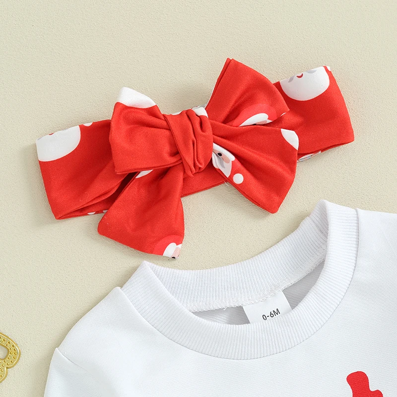 

PUHHAPIEY Baby Girl Winter Clothes Pumpkin Crewneck Sweatshirts Flower Pants Headband Toddler Fall Halloween Outfits