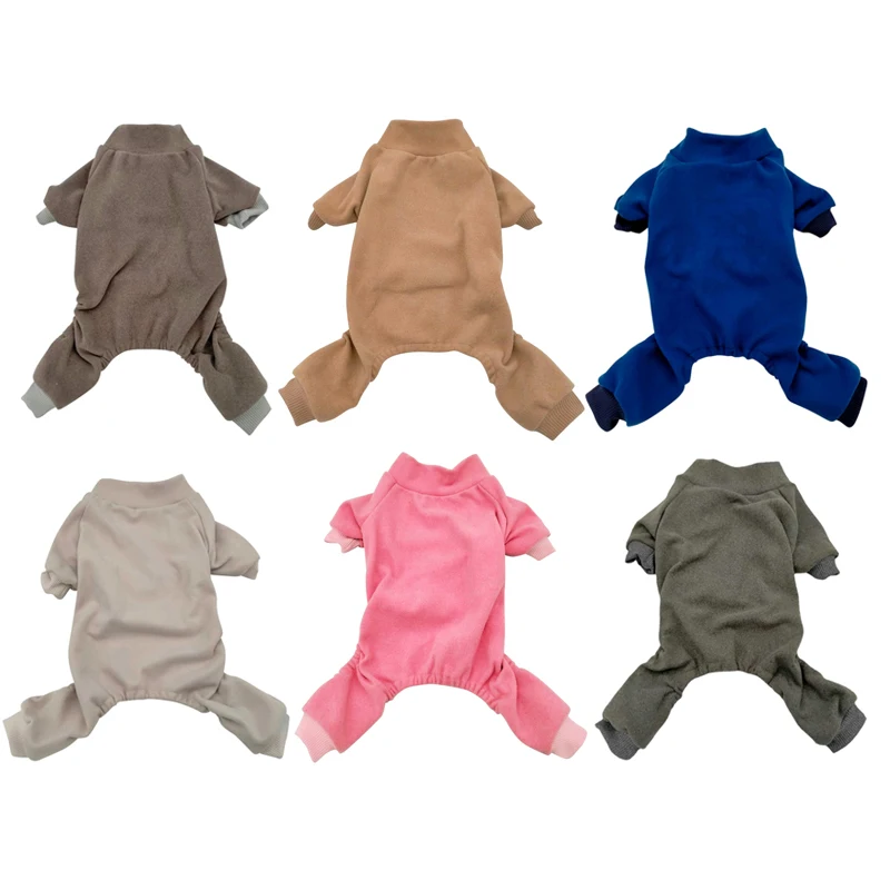 

Soft Warm Dog Pajamas Long Sleeves Overalls for Dogs Winter Jumpsuits for Small Large Dogs Puppy Onesies Sleepwear Cat Clothing