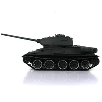 FPV Camera HENG LONG 1/16 7.0 Plastic T34-85 RC Tank 3909 360° Turret Steel Gearbox Infrared Function Engine Smoke BB TH17782 2