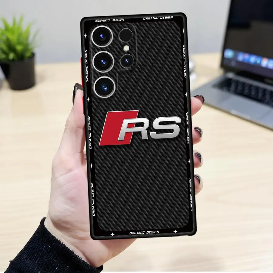 Premium  Back Phone Cover Case with Aesthetic Car Design