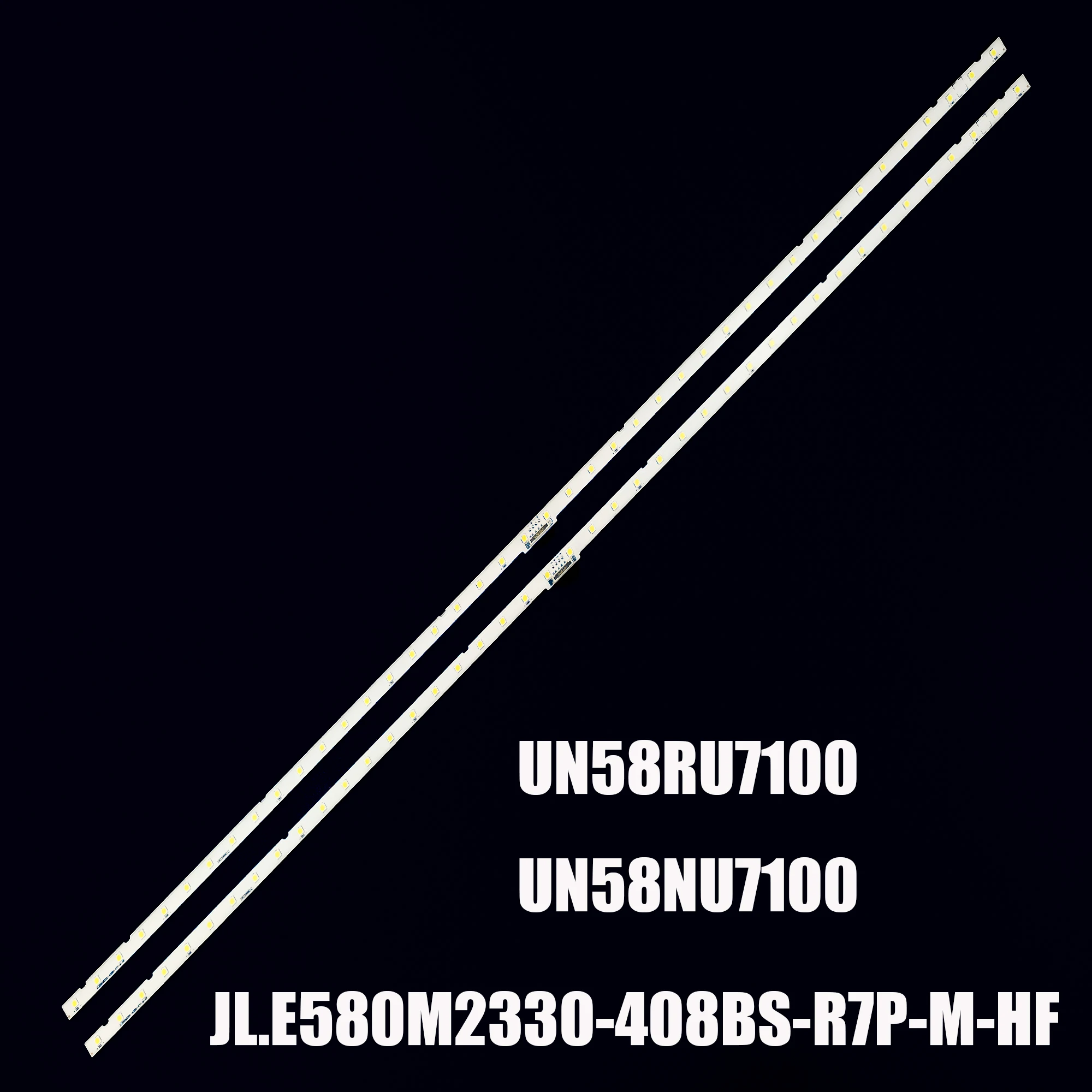 Tira de Retroiluminação Led para Samsung Ue58nu7100 Ue58ru7100 Un58nu7100 Ua58nu7100 Lm4100632a Bn9646866a Jl.e580m2330-408bs Novo