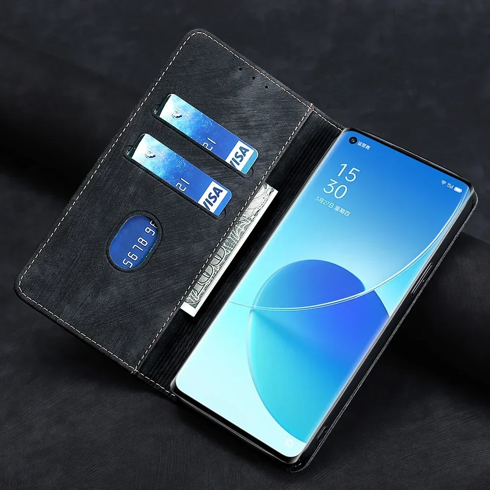 Elegant Leather Flip Cover Business Phone Case - Premium Protection & Style