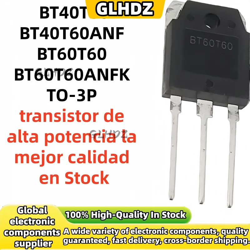 High-Quality TO-3P High Power Transistors - Multiple Quantity Options Available