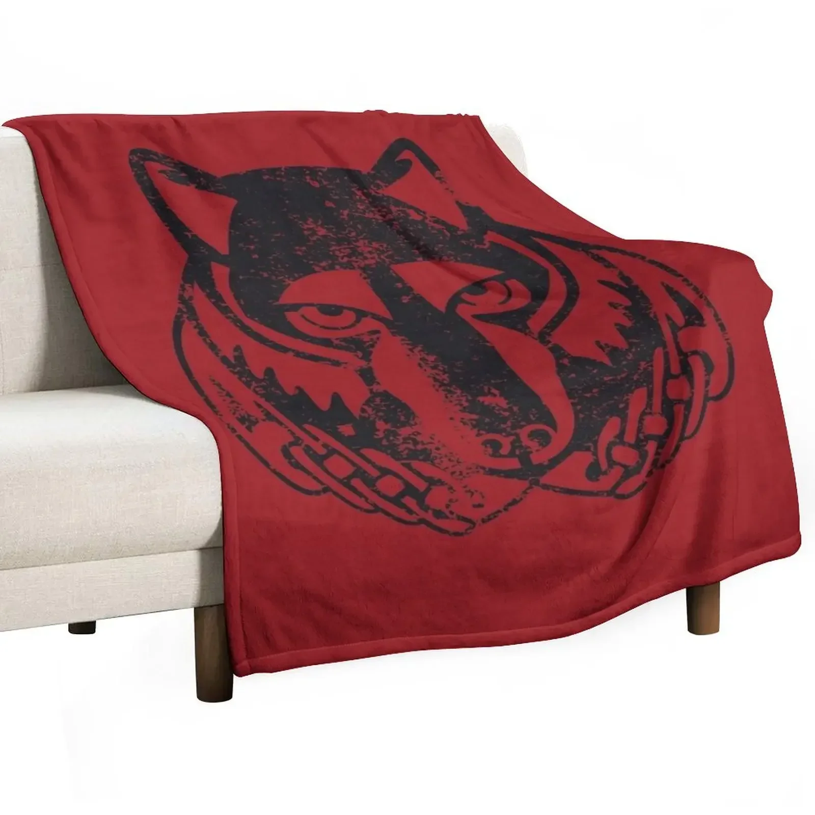 

Solitude Logo · Distressed Throw Blanket Flannel Fabric Blankets For Baby Summer Picnic Blankets