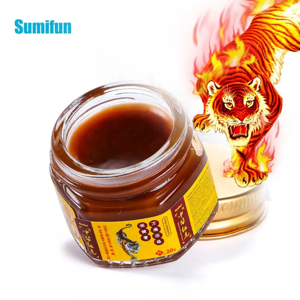 Sumifun Chinese Tiger Analgesic Rheumatoid Arthritis Pain Relief Ointment Knee Joint Muscle Ache Care Paste 1/3/5Pcs pain relief cream pain relief patch skin care ointment knee pain relief cream