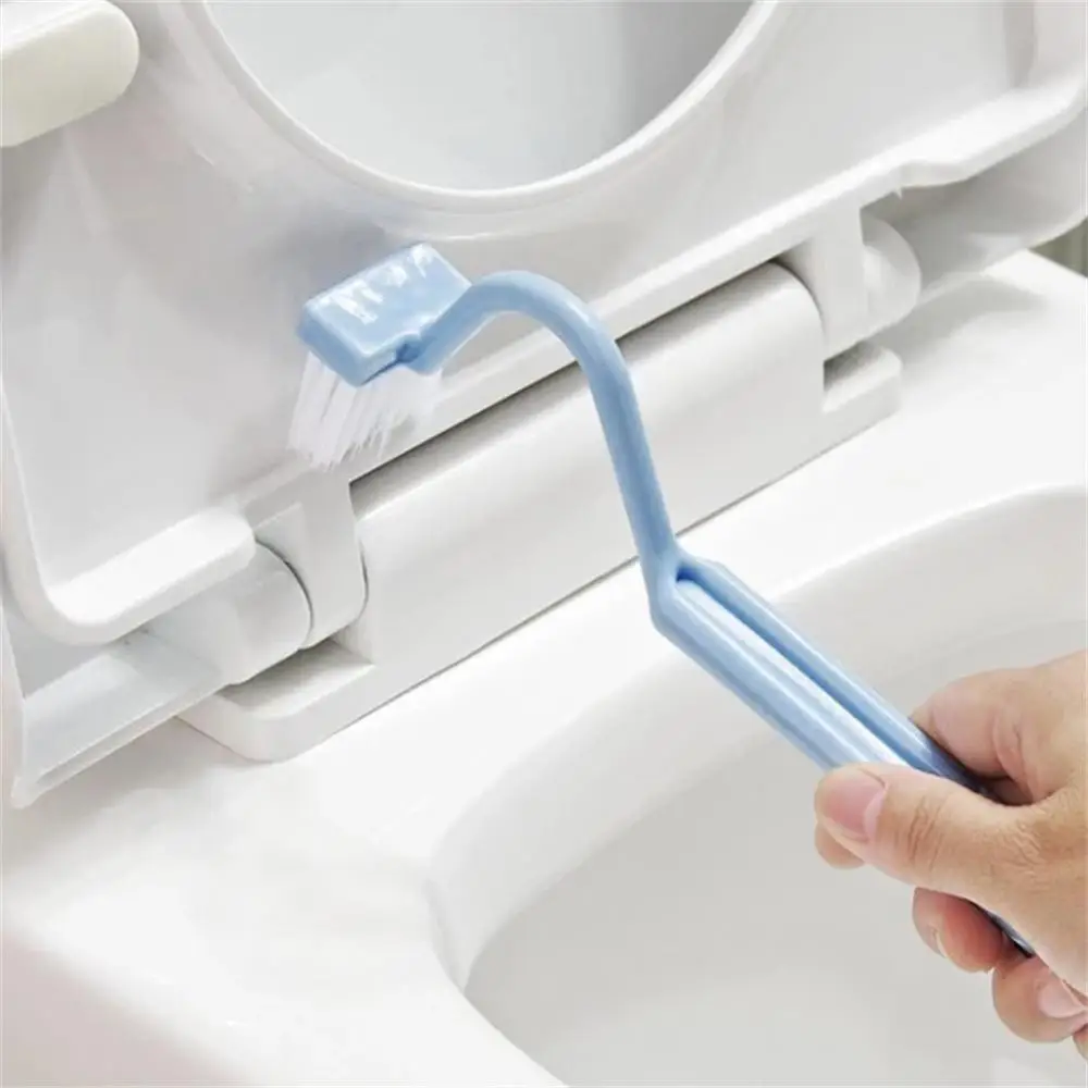 1pcs Portable Curved Bathroom Cleaning Brush Cleaning Accessories