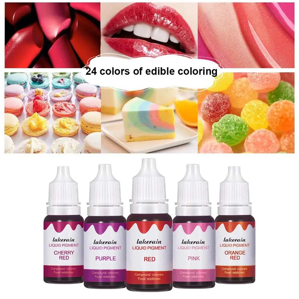 Description Picture 4 of item24 Colors Candle Wax Pigment Colorant Non-Toxic Food Colorants Candle Wax Pigment Liquid Dye Wax for DIY Soap Dyes Candle