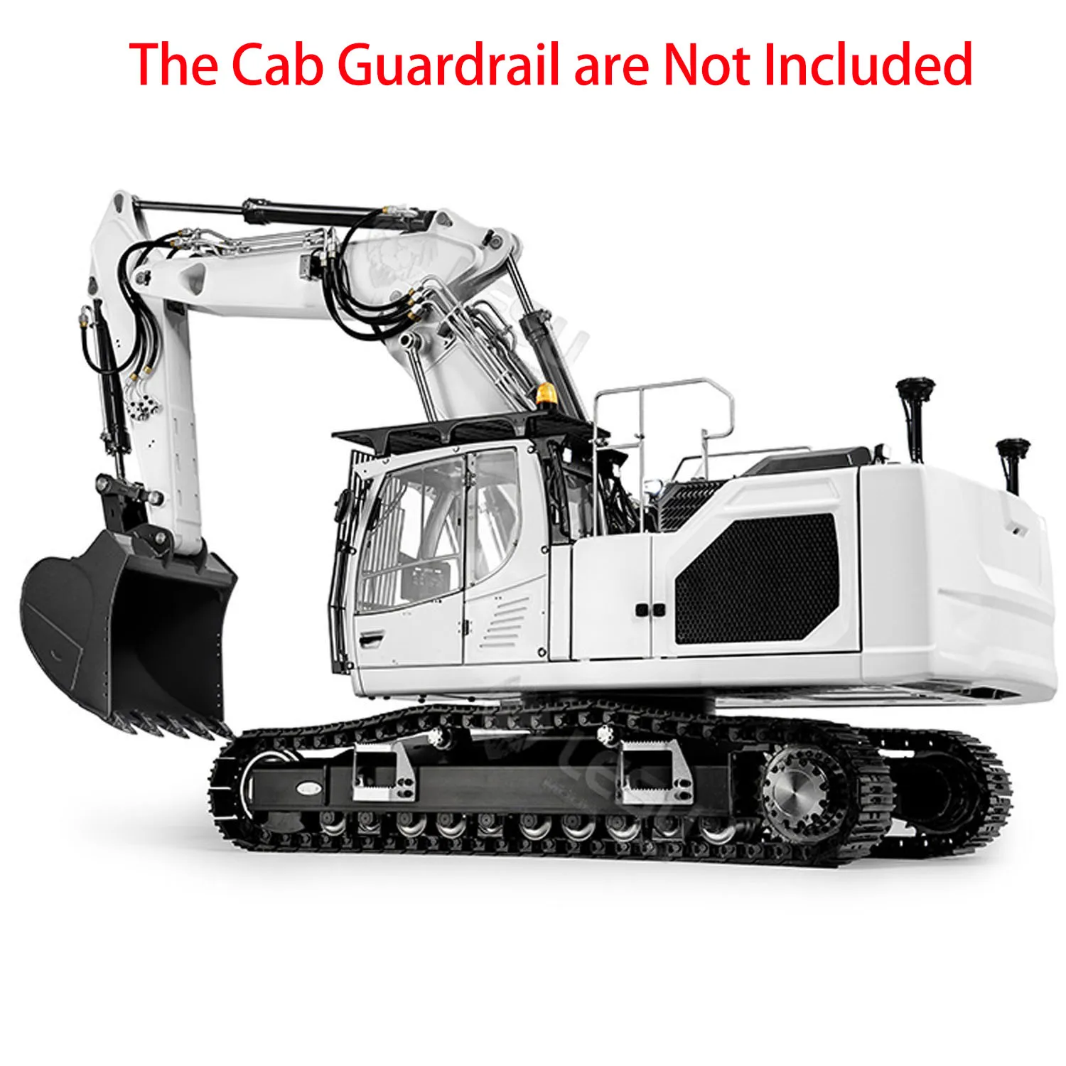 LESU AOUE 945 3 Arm RC Hydraulic Excavator 1/14 Metal Finished Digger Machine Radio Control Construction Vehicle Truck Cars Toys 2