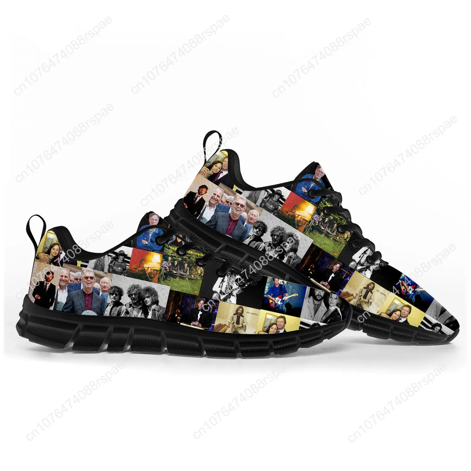 Eric Clapton rock musician guitar Sports Shoes Mens Womens Teenager Kids Children Sneakers Custom High Quality Couple Shoes