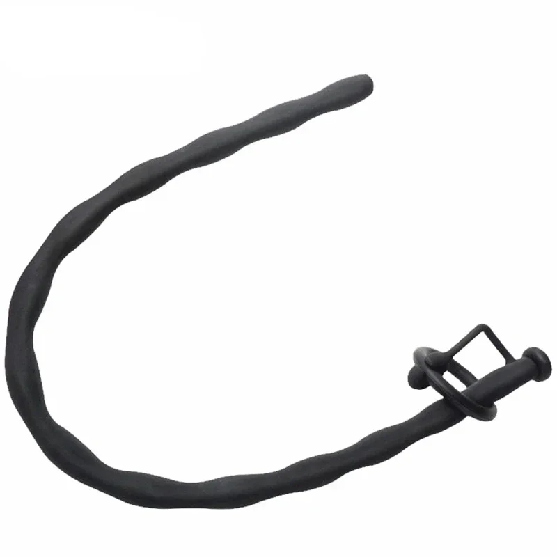 Silicone Hollow Urethral Catheter Urethral Dilator Adult Sex Toy For Men