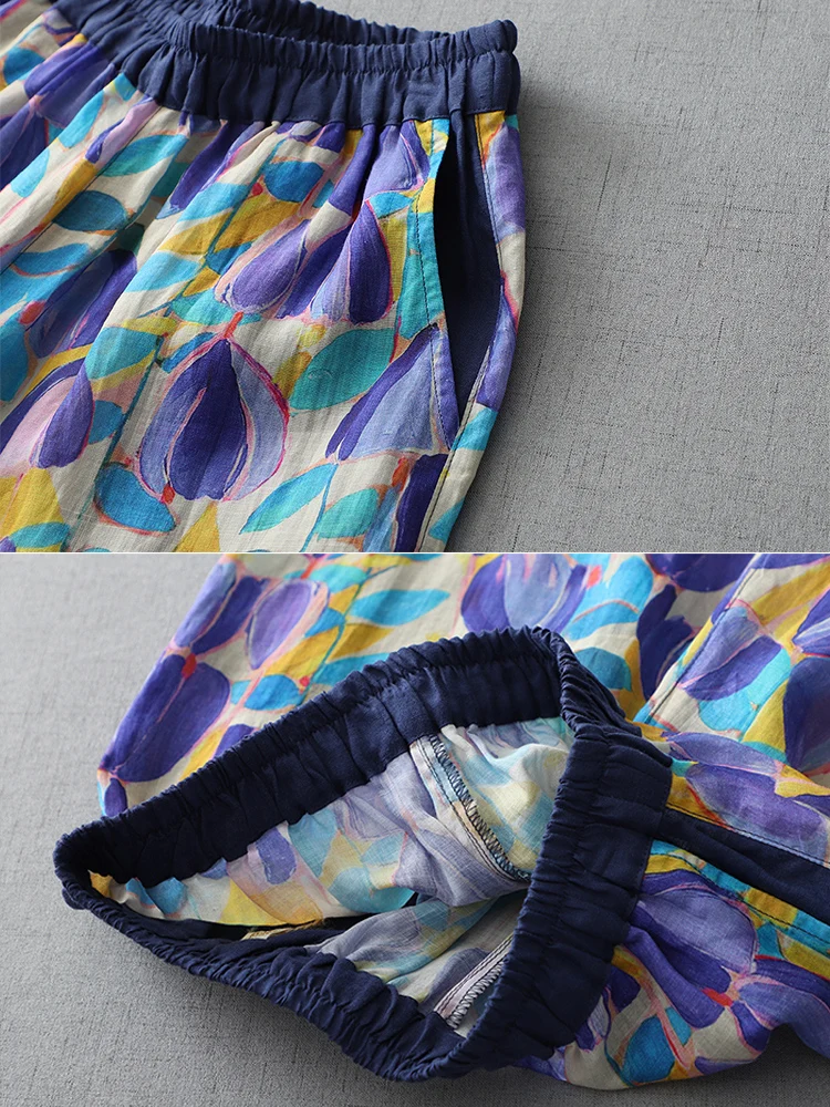 Рисунок 5 - Женские брюки с широкими штанинами в стиле бохо