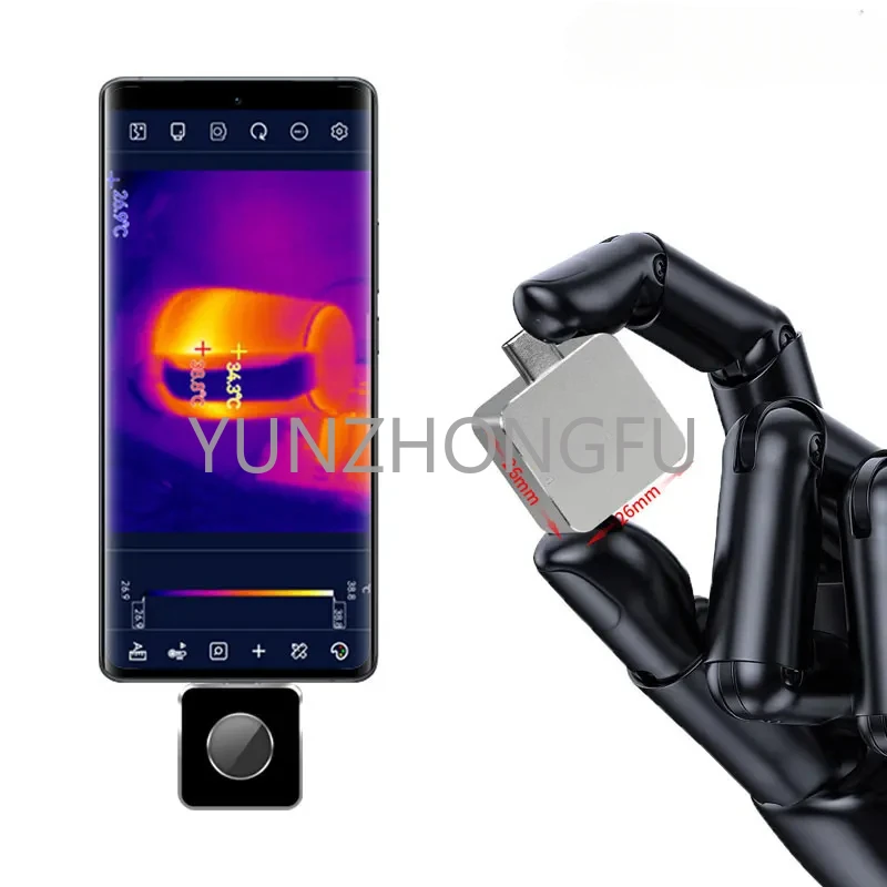 

Мобильный тепловизор VICTOR VC328B/A для телефонов Android, IP65, промышленный, неисправность, Инспекция печатной платы, обнаружение потери тепла, инфракрасная камера