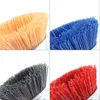 SIFANG 75mm Nylon Cup Brush Wood Polishing Wire Wheel Brush With Hexagonal Shank Abrasive Rust Removal Drill Rotary Tool Brush 6