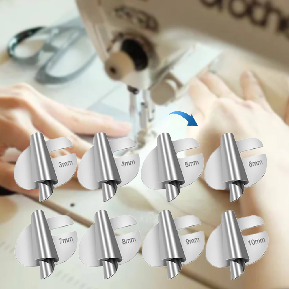 8Pcs Sewing Rolled Hemmer Foot, 3mm-10mm Wide Rolled Hemmer Foot, Sewing  Rolled Hemmer Foot Universal, Sewing Machine Presser Foot Kit, Rolled Hem