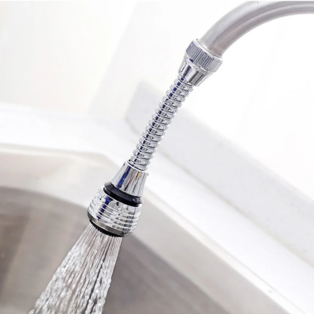 360° Adjustment Kitchen Faucet Accessories Faucet Extender Splash Proof Faucet Extender Save Bathroom Sink Kitchen Spout