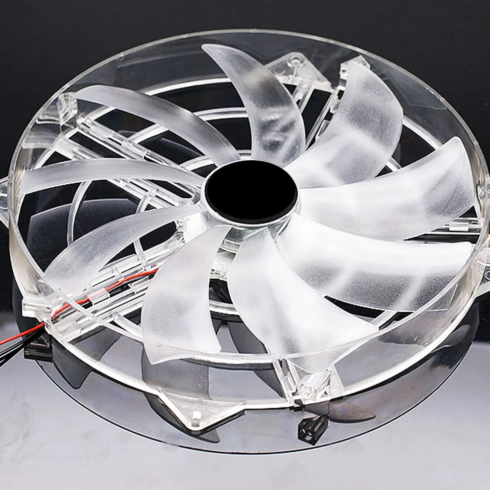 Lâmina Transparente do Quadro com Malha Protetora Ventilador de Refrigeração Silencioso Tamanho Grande Espessura de 220 mm 30 mm 220 cm 22030 - Imagem 6
