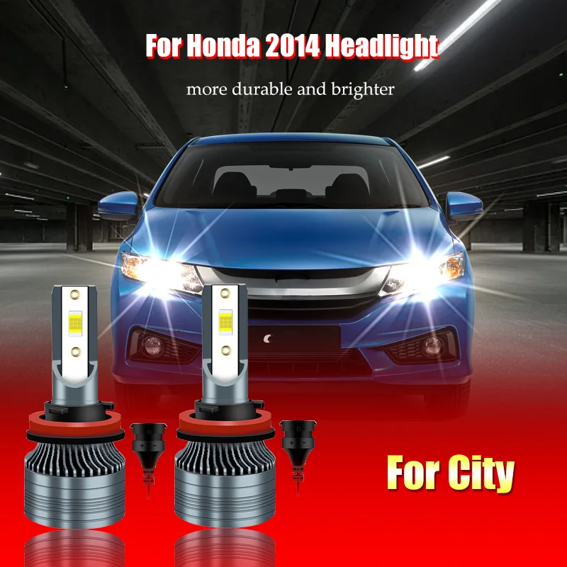 

Фары головного света для Honda City H11, 2 шт., 4300K, 6000K, рекомендуется xpower