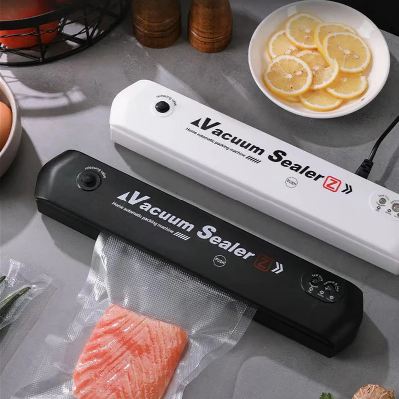 Eletric Vacuum Sealer Machine With 10PCS Food Packing Vinyl