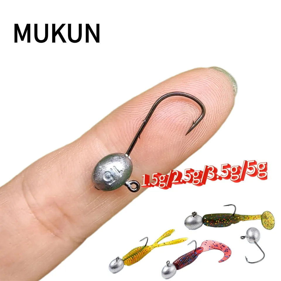 Jig Head Hook 3X Rockfish Ajing Ami Da Pesca Per Soft Worm Lure Bass Fish Pesca Goods 1.5G-5G 10 Pz/Borsa Luccio Accessori Per Trote