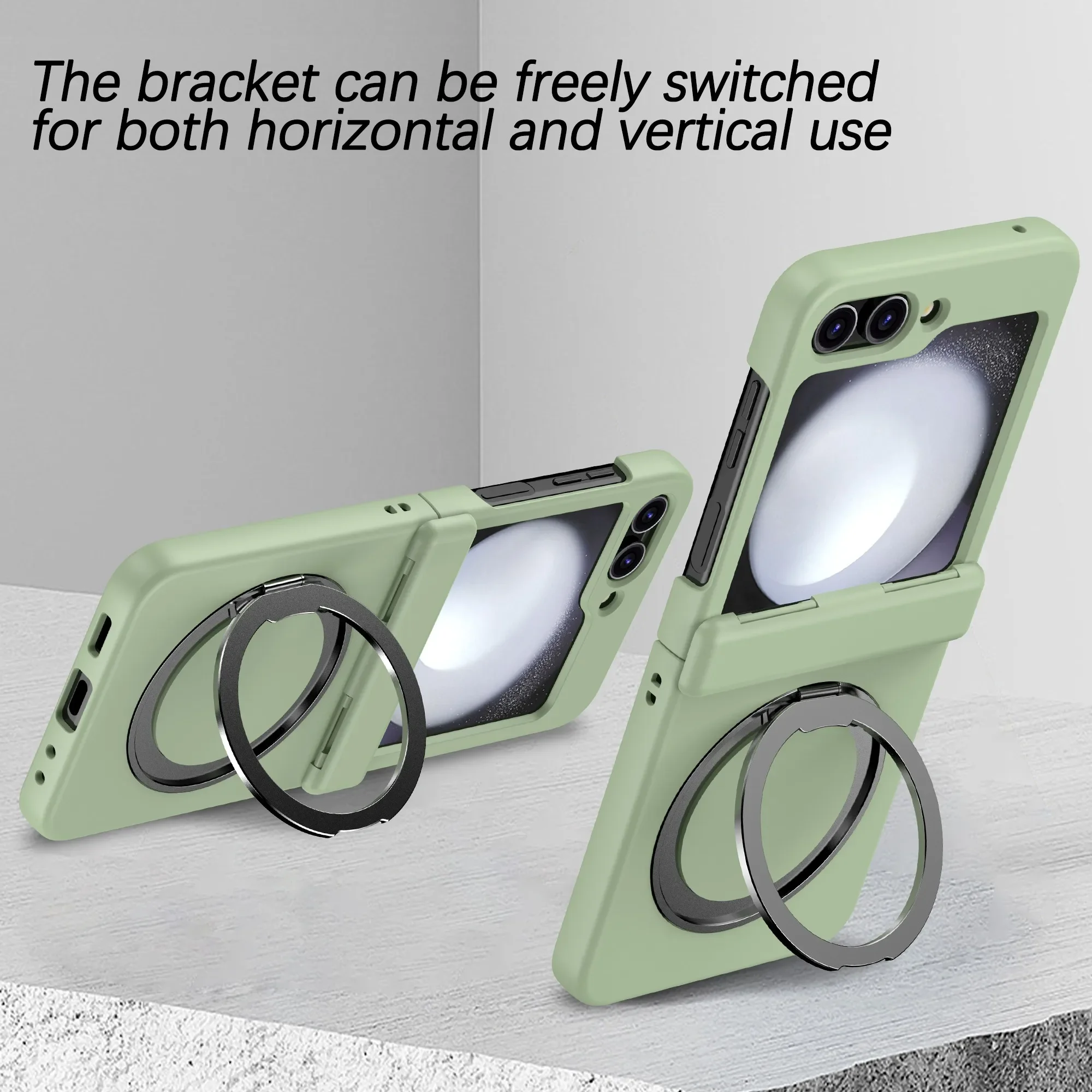 360° Magnetic Metal Phone Case with Magsafe and Hinge Protection