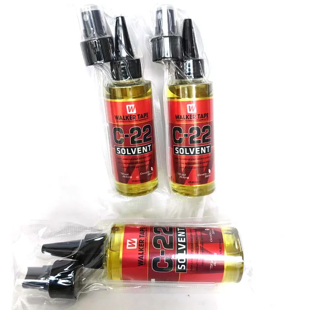 4 FL OZ 118ml Walker Tape C-22 Solvent Remover Great Cleaner For Scalp And Hair Systems Fast Acting on Most Tapes 1