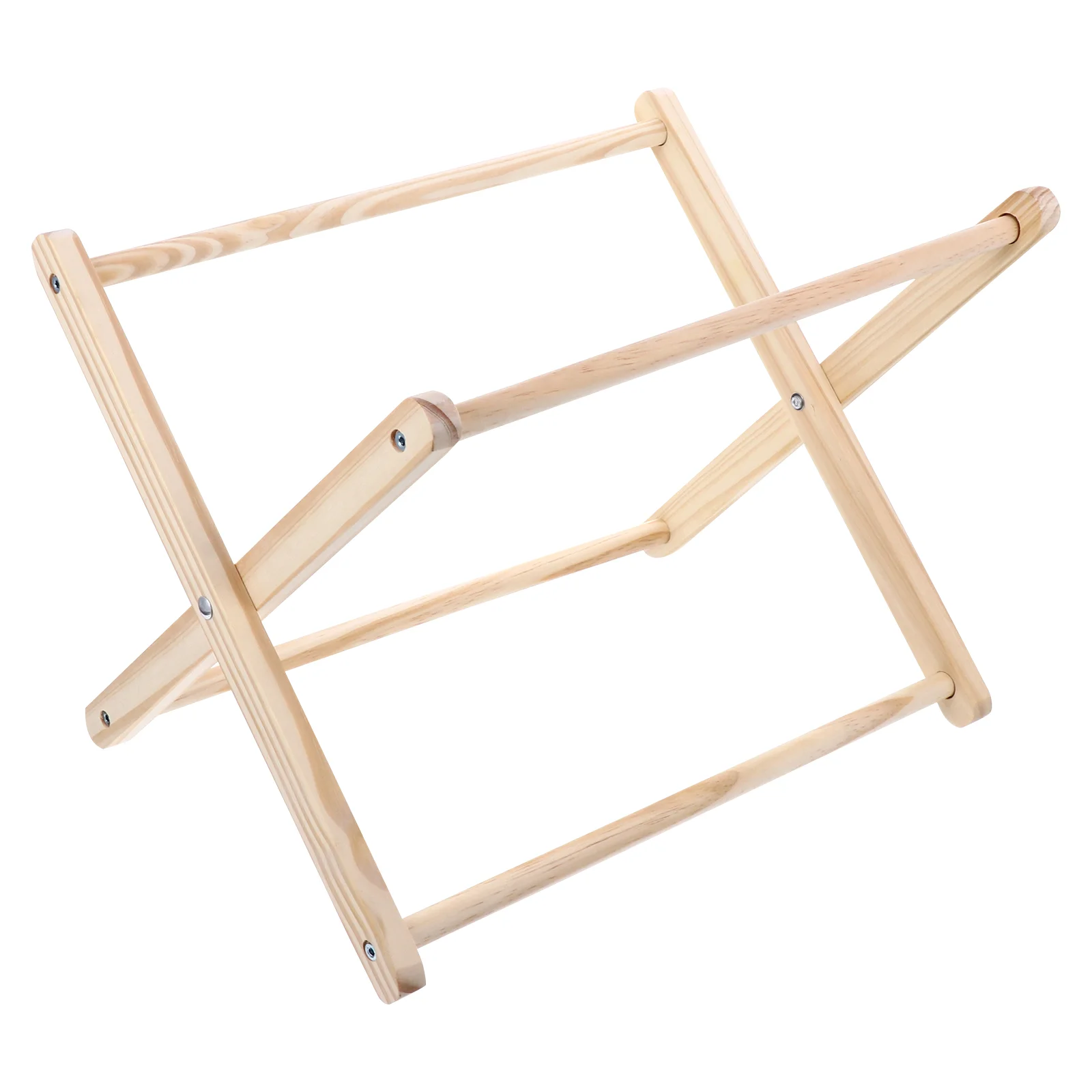 

1pc Home Magazine Rack Foldable Magazine Holder Office Wooden Storage Holder