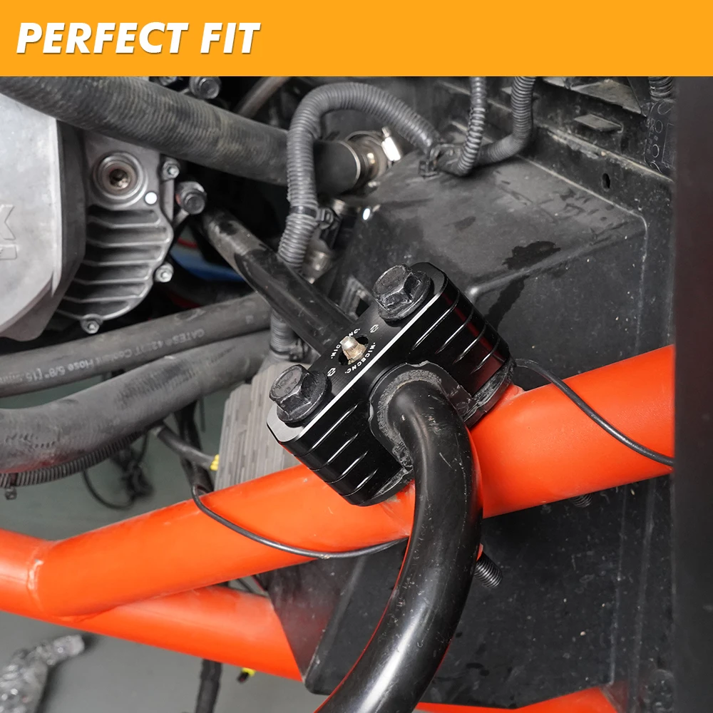 NICECNC UTV utv sway bar clamp For CAN AM Maverick X3 Max R 4x4 XDS XMR XRC XRS Turbo DPS-Rear Sway Bar Clamp Mount Bracket