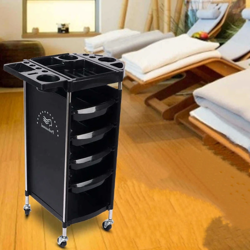 Designer Salon Trolley Wheels Cart Equipment Tattoo Manicure Salon Trolley Tool Tattoo Werkzeugwagen Beauty Furniture YN50ST